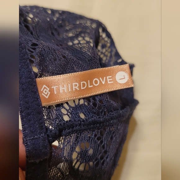 THIRDLOVE Bloom bra and thong set - Picture 5 of 7